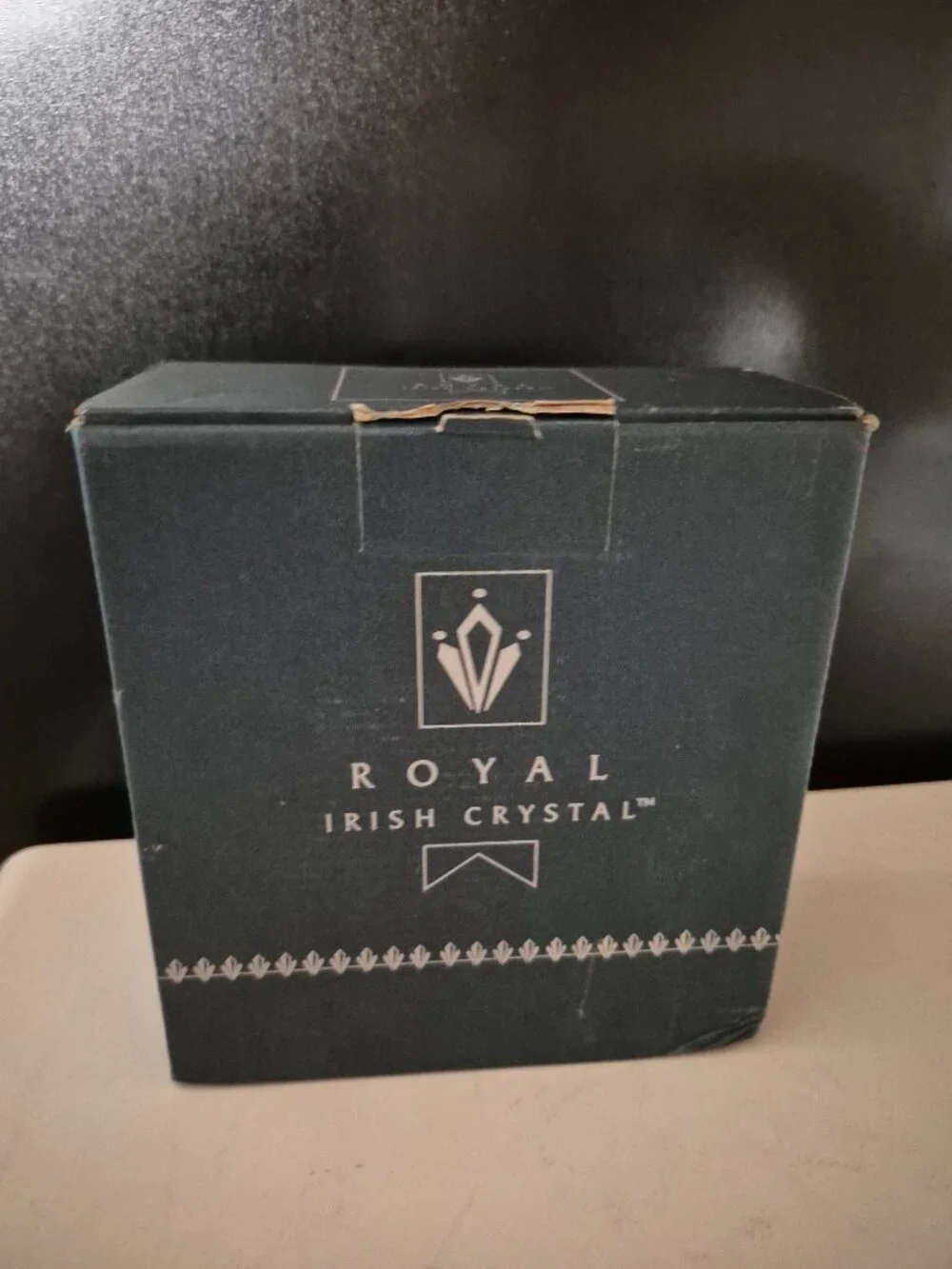 VINTAGE ROYAL IRISH CRYSTAL WINE GLASS REPLACEMENT STEM